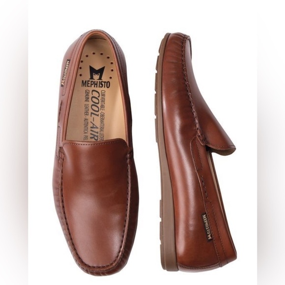 Mephisto Other - Algoras Moccasin by Mephisto in Brandy size M7.5